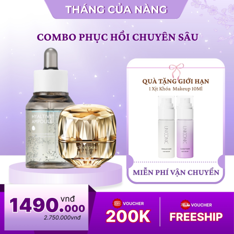 Combo Dưỡng Da​ Phục Hồi Chuyên Sâu