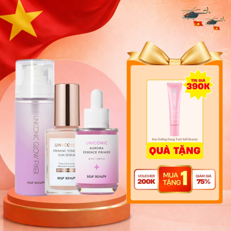 Combo Trang Điểm Nền Trong Veo