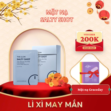 Mặt Nạ Giúp Da Khỏe Mạnh - The iLLON Salty Shot