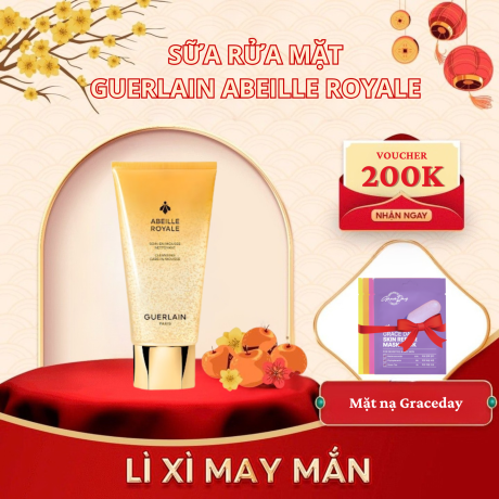 Sữa Rửa Mặt Guerlain Abeille Royale Cleansing Care In Mousse Cleanser