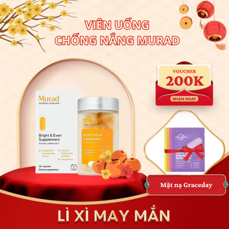 Viên Uống Chống Nắng Murad Hộp 60 Viên (Mẫu Mới)