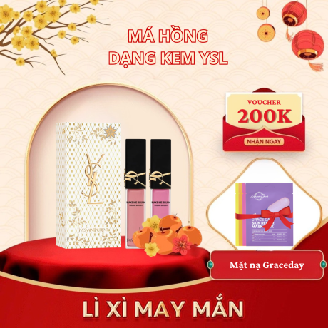 Má Hồng Dạng Kem YSL Yves Saint Laurent Make Me Blush Liquid Blush 