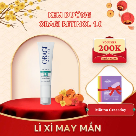 Kem Dưỡng Chống Lão Hóa Obagi Retinol 1.0 Cream 28G