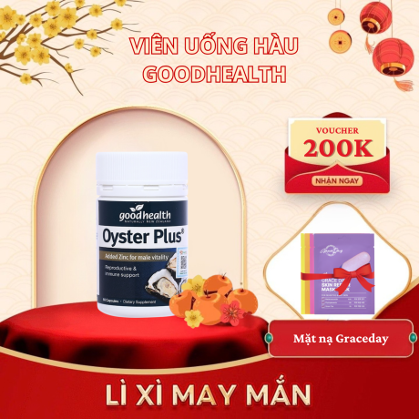 Viên Uống Hàu Goodhealth Oyster Plus60 Viên Hàu Lùn 60 Viên