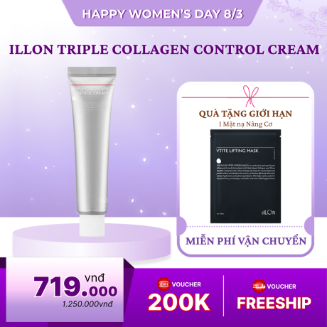 Kem Dưỡng Kiểm Soát Collagen - ILLON Triple Collagen Control Cream