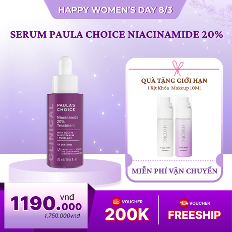 Serum Paula Choice Niacinamide 20% 20ML