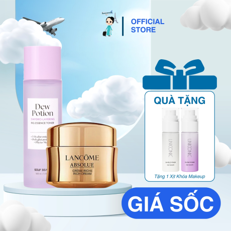 Combo Dưỡng Da Cao Cấp Tặng 1 Mặt Nạ