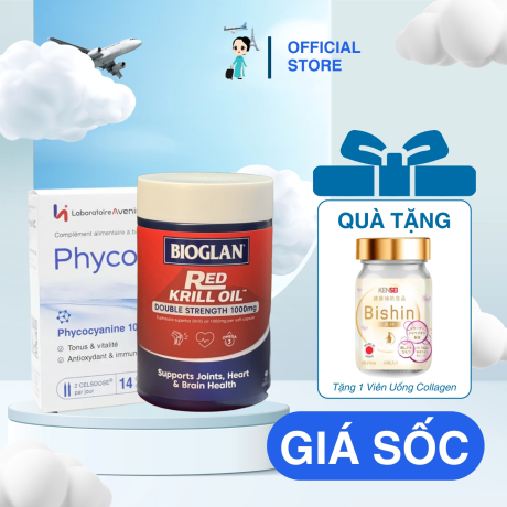 Combo Chăm Sóc Sức Khỏe Toàn Diện Tặng 1 Viên Uống Collagen
