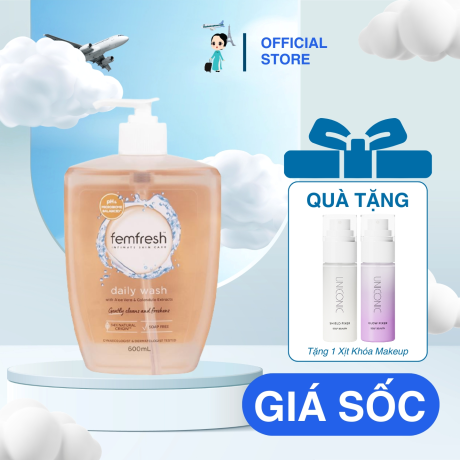 Dung Dịch Vệ Sinh FemFresh Daily Cam - 600ml