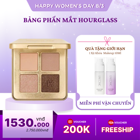 Bảng Phấn Mắt Hourglass Curator Eyeshadow Palette Realist