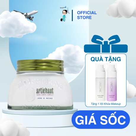 Kem Massage L'Occitane 200Ml Hũ Vuông Trắng