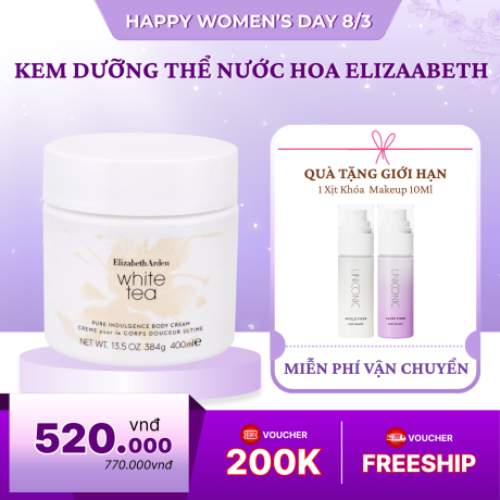 Kem Dưỡng Thể Nước hoa Elizaabeth Arden White Tea Body Cream