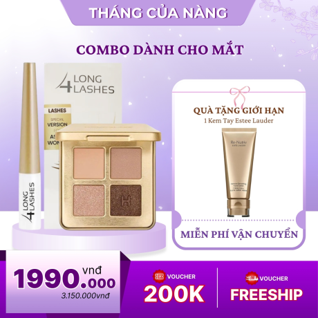 Combo Trang Điểm Mắt Và Chăm Sóc Mắt Cao Cấp