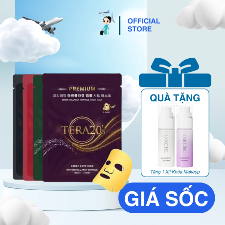 Mặt Nạ Cao Cấp Của Nhà Tera20's Hộp 8 Miếng