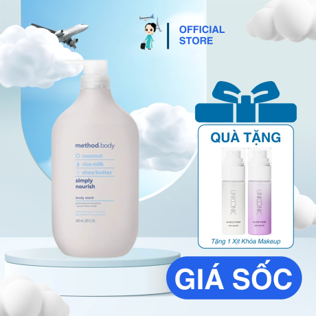 Sữa Tắm Dưỡng Ẩm Method Simply Nourish 828Ml