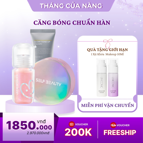 Combo Makeup Căng Bóng Chuẩn Hàng