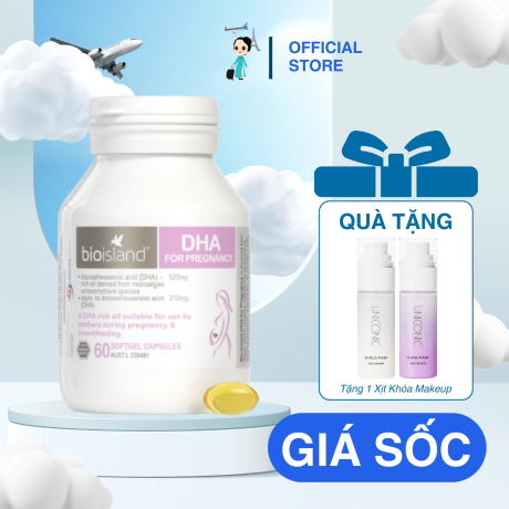 Viên Uống Dha Cho Bà Bầu Bioisland 60V