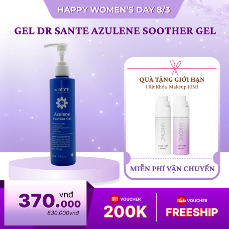 Gel Dưỡng Da Hỗ Trợ Cấp Ẩm Cho Da Sante Azulene Soother Gel
