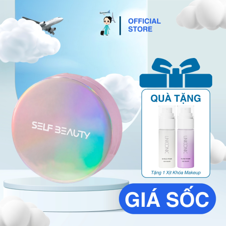 Cushion Dưỡng Ẩm Self Beauty UNICONIC Glow SPF50+, PA++++