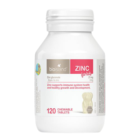 Viên Bổ Sung Kẽm Bioisland Zinc 120 Viên