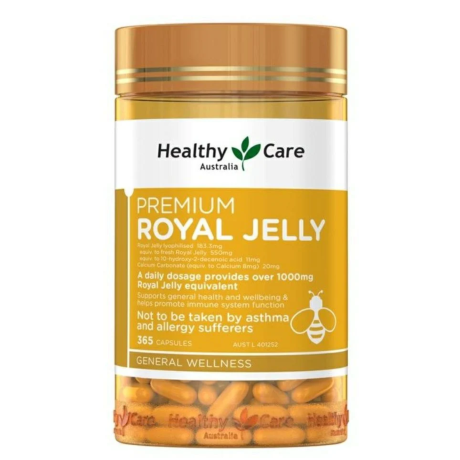 Sữa Ong Chúa Healthy Care Royal Jelly 1000mg 365 Viên