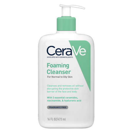 Sửa Rửa Mặt CeraVe Sạch Sâu Dành Cho Da Dầu 473Ml