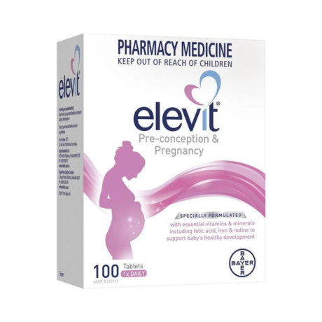 Vitamin Bầu Tổng Hợp Elevit Bầu 100 Viên