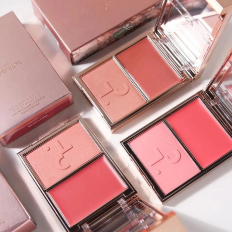 Phấn Má Hồng Patrick Ta 2in1 Double-Take Cream And Power Blush Duo