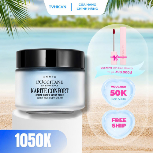 Dưỡng thể L'Occitane Shea Butter Ultra Rich Body Cream 200ml
