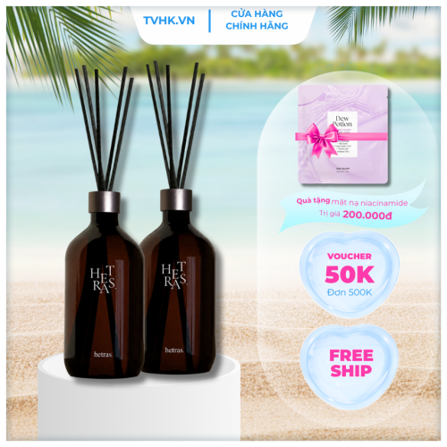 Tinh dầu phòng hương nước hoa Hetras - mùi No7 Hotel Wood 500ml
