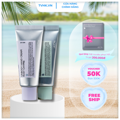 Combo 2 tuýp kem tay The ILLON (Tặng mặt nạ peel 10 phút)