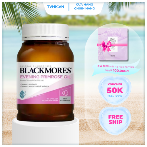 Viên Uống Tinh Dầu Hoa Anh Thảo Blackmores Evening Primrose Oil