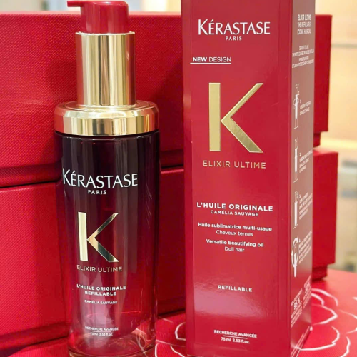 Dưỡng Tóc Kerastase Elixir Ultime (Đỏ) 75ml