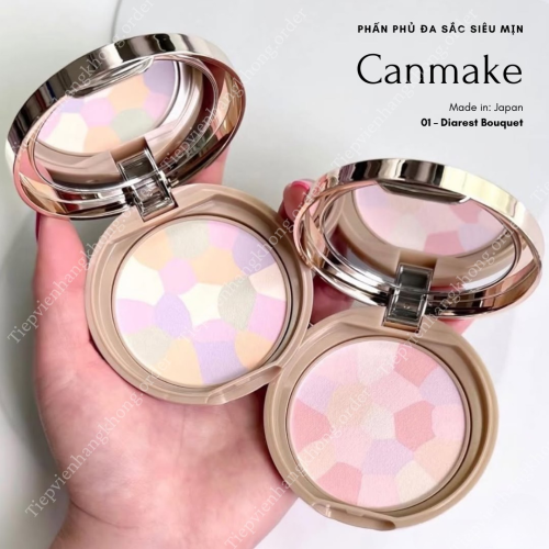 Phấn Phủ Đa Sắc Canmake Abloom Nhật 4G