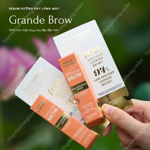 Tinh Chất Dưỡng Lông Mày Grande BROW Enhancing Serum 3ML