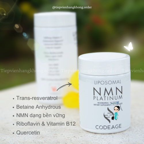 Viên Uống Chống Lão Hoá CodeAge NMN Hộp 90 Viên