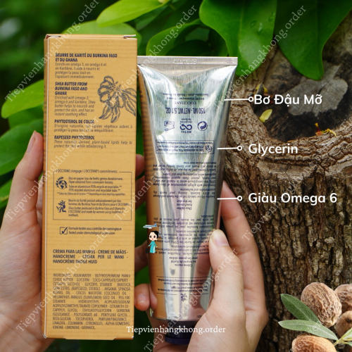 Kem Dưỡng Tay L'Occitane Shea Butter Hand Cream 150ML