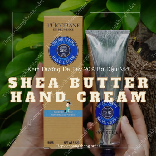Kem Dưỡng Tay L'Occitane Shea Butter Hand Cream 150ML