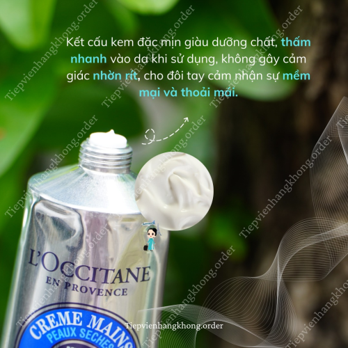 Kem Dưỡng Tay L'Occitane Shea Butter Hand Cream 150ML