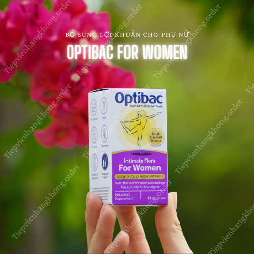Viên Uống Bổ Sung Lợi Khuẩn Cho Nữ Giới Optibac For Women 30 Viên