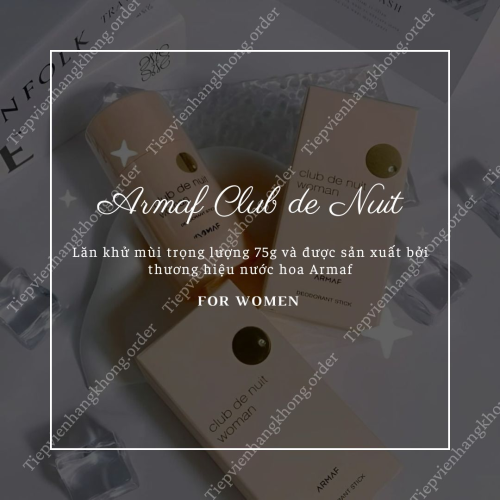 Lăn Khử Mùi Armaf Club De Nuit Woman 75G