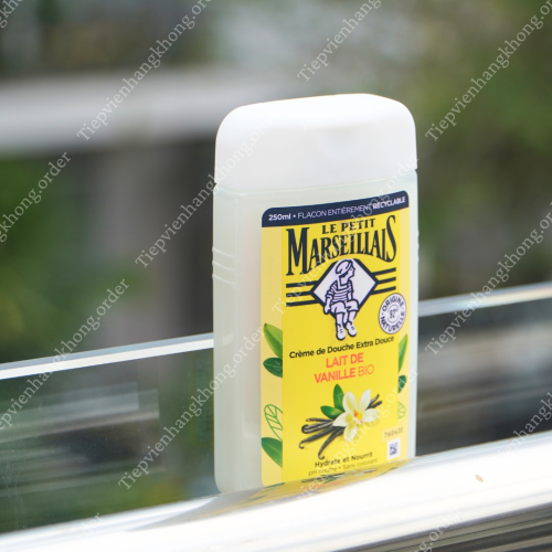 Sữa Tắm Le Petit Marseillais Lait de Vanille Bio 250ML