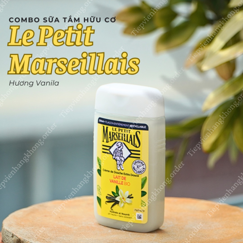 Sữa Tắm Le Petit Marseillais Lait de Vanille Bio 250ML
