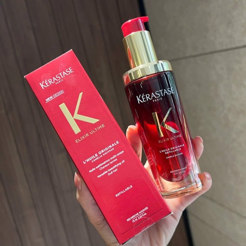 Dưỡng Tóc Kerastase Elixir Ultime (Đỏ) 75ml