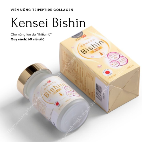 Viên Uống Đẹp Da Bishin Tripeptide Collagen Hộp 60 Viên