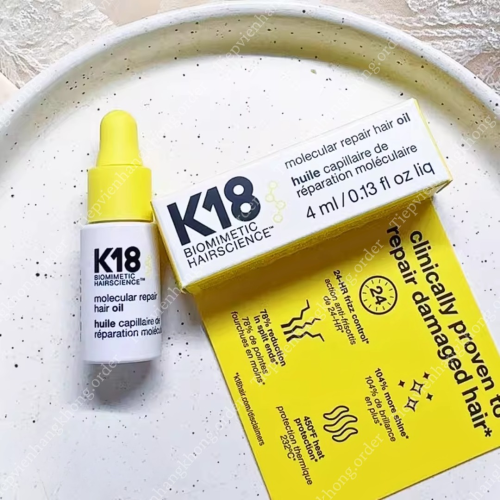 Dầu Dưỡng Tóc Phục Hồi Hư Tổn K18 Molecular Repair Hair Oil 4m