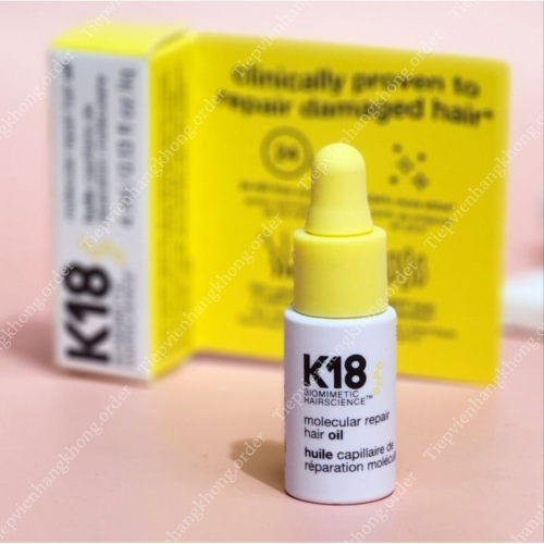 Dầu Dưỡng Tóc Phục Hồi Hư Tổn K18 Molecular Repair Hair Oil 4m