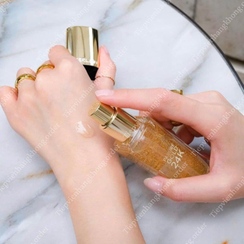 Kem lót chứa tinh chất vàng 24K Guerlain Parure 35ml