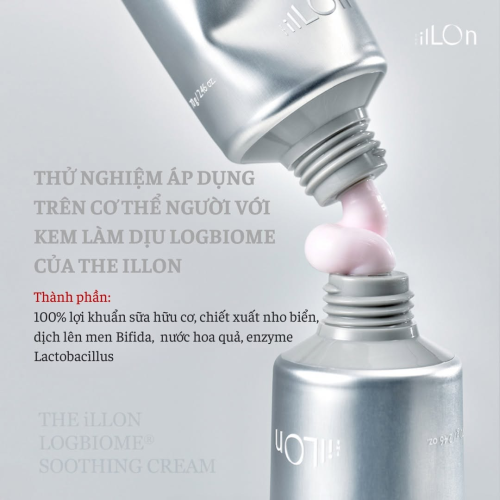 Combo THE iLLON Acnit Ampoule + Logbiome Soothing Cream – Chăm Sóc Da Mụn, Làm Dịu Và Phục Hồi Hàng Rào Da