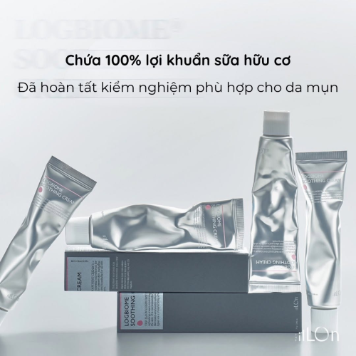 Combo THE iLLON Acnit Ampoule + Logbiome Soothing Cream – Chăm Sóc Da Mụn, Làm Dịu Và Phục Hồi Hàng Rào Da